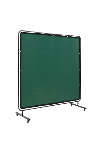 Vivatechnix Perdea sudura impotriva scanteilor 180x180 cm, cadru otel, 4 roti...
