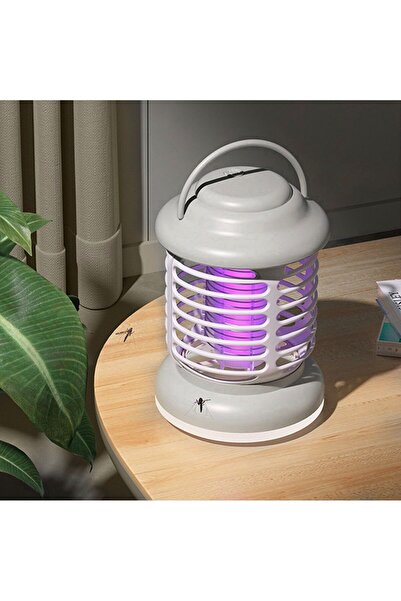 OEM Lampa electrica 3in1 anti~tantari, 5W, 1200Mah, LED ajustabil, gri, 16,8 cm.