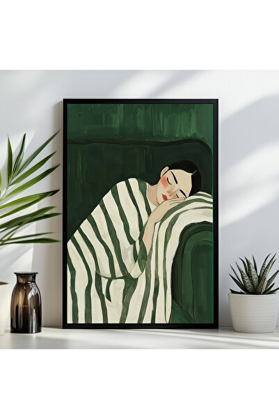 LudenHome Mutfak Tasarımlı Çerçeve Görünümlü Mdf Tablo 20 x 30 CM