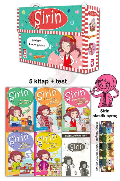 Timaş Çocuk Şirin İş Başında Hikaye Seti 2 (5 kitap 8+ yaş)