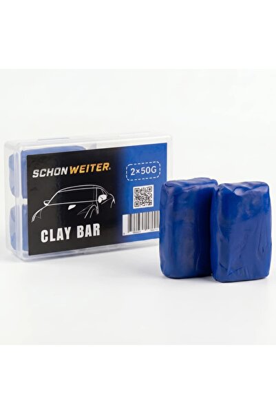 SCHON WEITER Schön Weiter Araç Yüzey Temizleme Oto Kil Hamuru 2x50 Gram