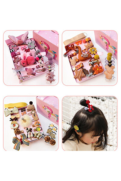 drool Top Bottom Set of 24 hair accessories (Model: J)