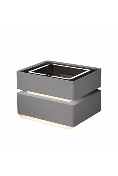 Smart Heater & Cooler Έξυπνο κομοδίνο με ασύρματη φόρτιση, LED σε ανθρακί γκρ...