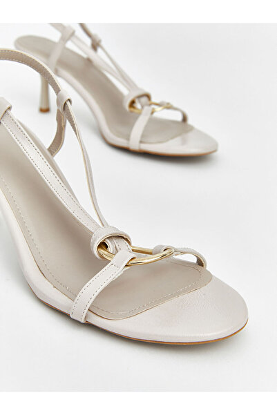 LC Waikiki Leather Look Women's Heeled Shoes