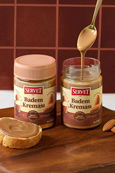 Servet Badem Kreması 315g 2'li Paket