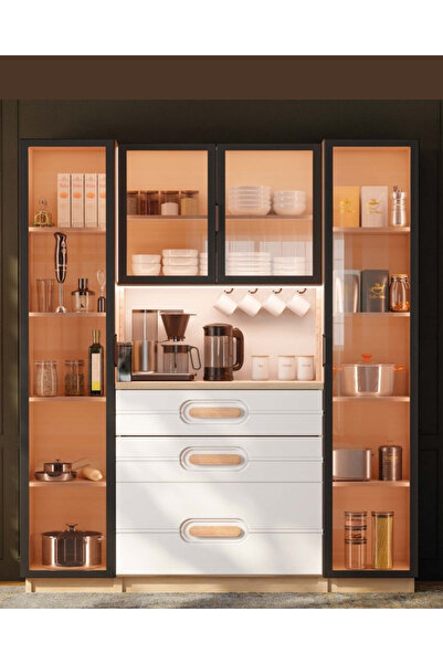 miracool Orkide Kahve Köşesi / Komple MDF / Led Işıklı / Mega