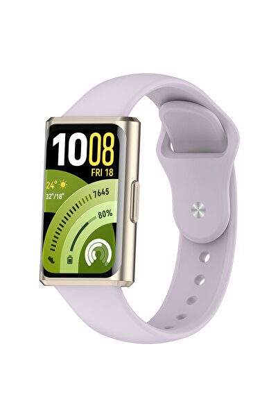 redmud teknoloji Huawei Band 11 / 11 Pro Uyumlu Klasik Yumuşak Silikon Kordon...