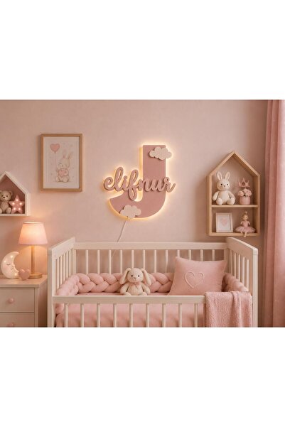 X Home Accessory Kişiye Özel İsimli Led Gece Lambası