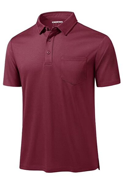 TACVASEN Tricou sport polo pentru barbati, cu uscare rapida, absorbtie rapida...