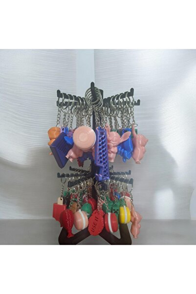 Teber Kalıp 3D Printing Figure Keychain Set (10 Pieces)