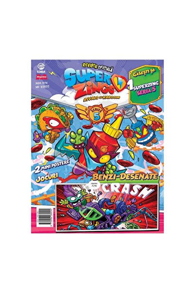 SuperZings Seria 5, revista si jucarii, Nr. 3