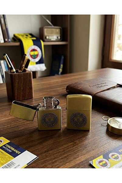 ELİSA ACCESSORİES Taraftar Logo Kabartmalı Benzinli Çakmak