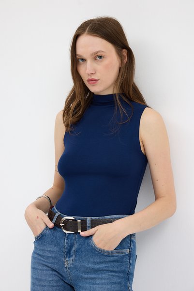 Serenity Women's sleeveless high neck bodysuit