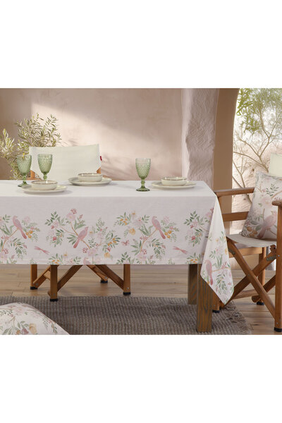 Nef Nef Homeware Nef Nef 140x180 Εκρού Βαμβακερό Τραπεζομάντιλο