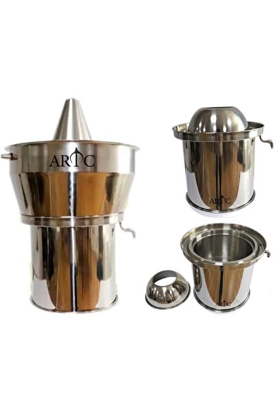 ARTC Stainless Steel Rose Water Distiller Pot – Home Use Distiller for Herbal...