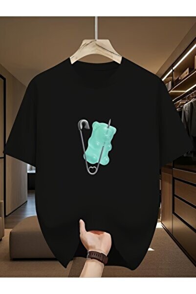 yiou trendy clothing تيشيرت رياضي للرجال من Sovae Black Friday مطبوع عليه شعار