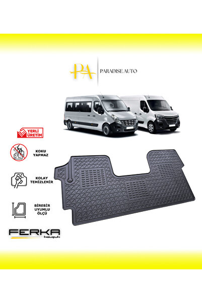 Paradise Auto Renault Master 2009 ve Üstü Yüksek Kaliteli Uyumlu Oto Paspas