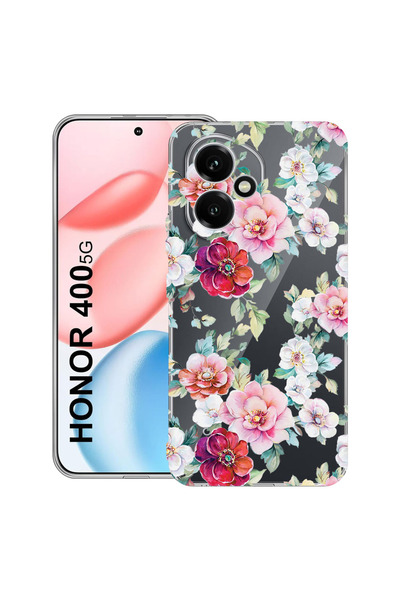 bestcase Αντικραδασμική Θήκη για Honor 400, Φλοράλ - Σχέδιο Καμέλιας, 2041147...