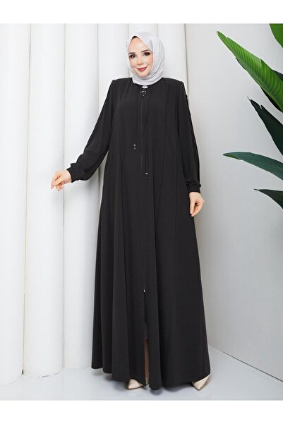 Moda İncir MEVLANA FERACE NERVÜR DETAYLI TERLETMEZ KUMAŞ