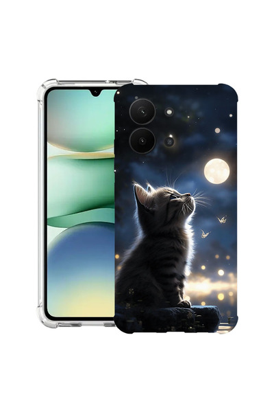bestcase Αντικραδασμική Θήκη για Xiaomi Redmi 15C 4G (171mm), Baby Cat, 20784...