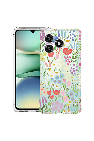 bestcase Husă Antișoc pentru Honor 400 Lite, Florală - Lalea Colorată, 203862...