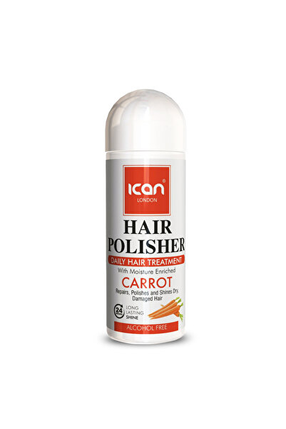 Ican London Carrot Oil Hair Polisher Serum 207ml – Daily Hair Treatment for S...