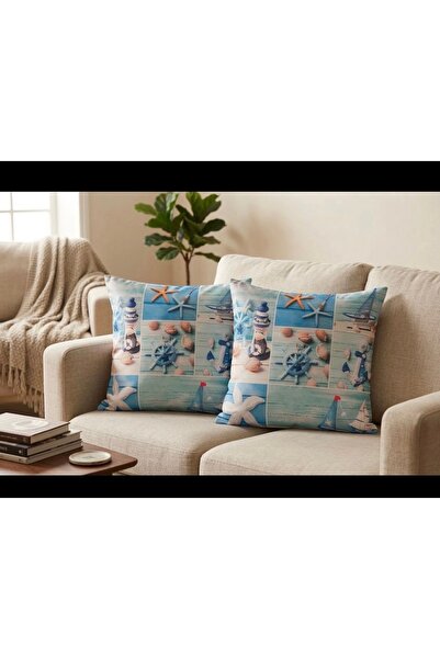 Cotton غطاء وسادة بطباعة رقمية من قطعتين