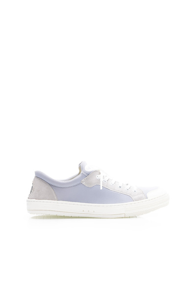 UrbanShoes Teniși bărbați din piele naturală, Leofex - Mostră Mihnea Violet B...