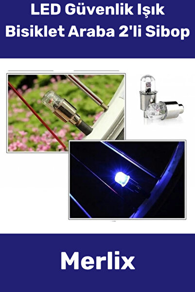 Merlix #Sibop Hareket Sensörlü Otomatik Yanan Mavi Yeşil Lastik LED Güvenlik ...