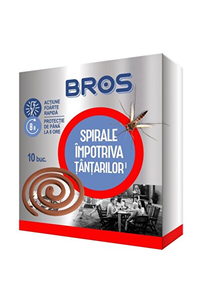bros Spirale anti-țânțari, 10 bucăți