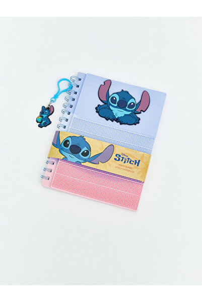 LC Waikiki Caiet pentru copii cu imprimeu Stitch și dungi