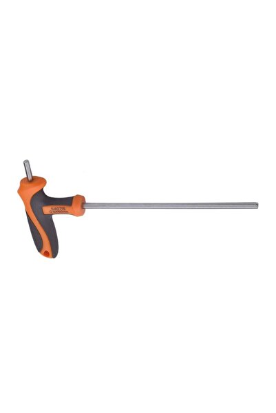 HARDEN HEX Screwdriver with T-Handle, Normal Head, Harden, 2.5 x 75, Cr-V Steel