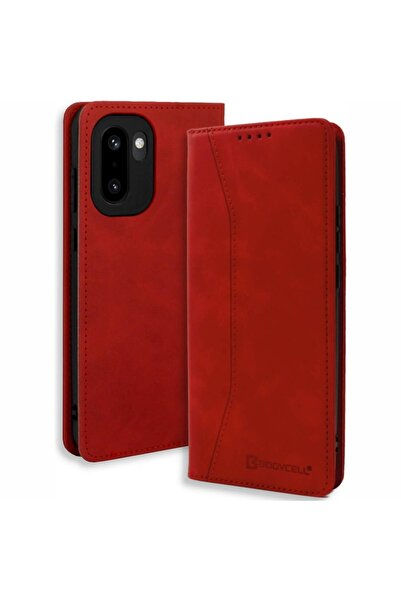 Bodycell OnePlus 15R Θήκη Πορτοφόλι Τύπου Βιβλίου - Κόκκινο