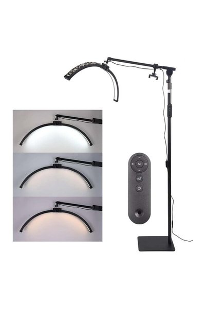 trled F-700B 70cm Professional Beauty Salon Lamp with Zebra Diamond Patterned...