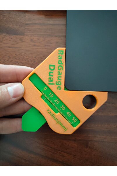 Devletli 3d Radius Gauge R1-50Mm Internal and External
