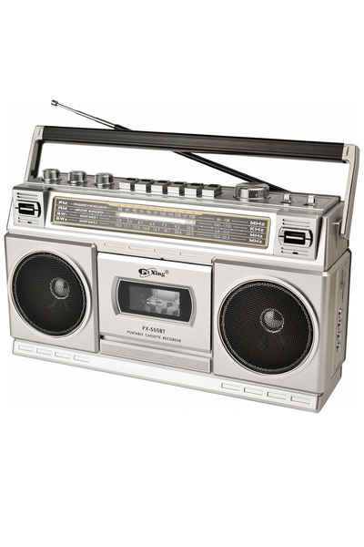 Dynego Bluetooth PX555 Retro Kaset Çalar Teyp Speaker Hoparlör Nostalji Müzik...