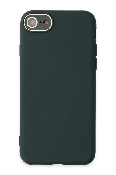 New Face ILKESHOP غطاء زجاجي جديد لهاتف iPhone SE 2020 - (11256) أخضر داكن