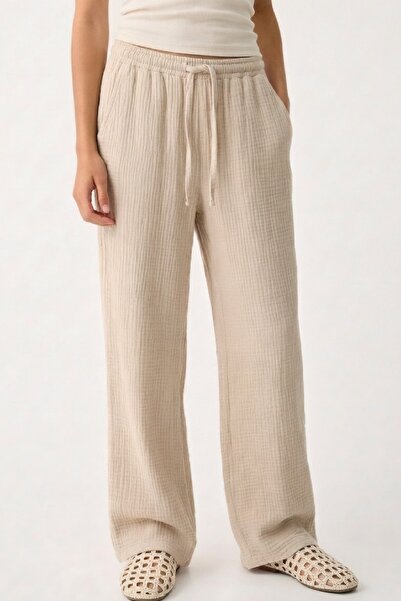 powermıxs Women's Muslin Pantalon