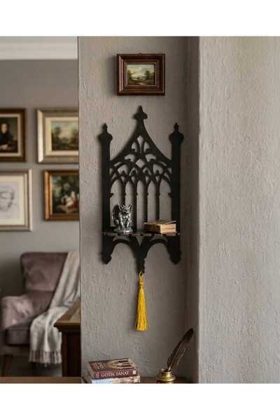 STİNA DECORİON Otantik (Vintage) Duvar Dekor Süsü Siyah