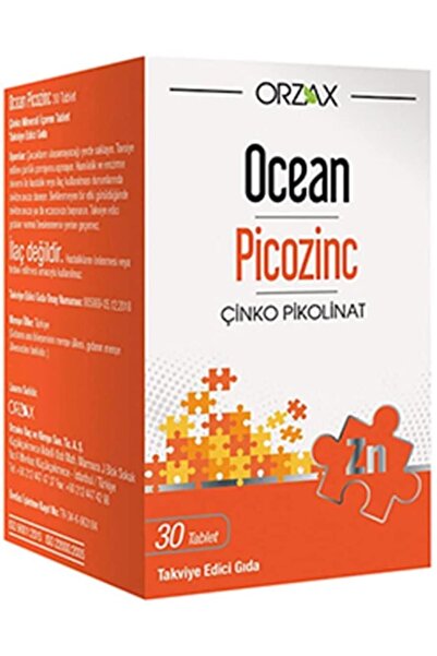 Orzax أوشن بيكوزنك زنك 30 قرص