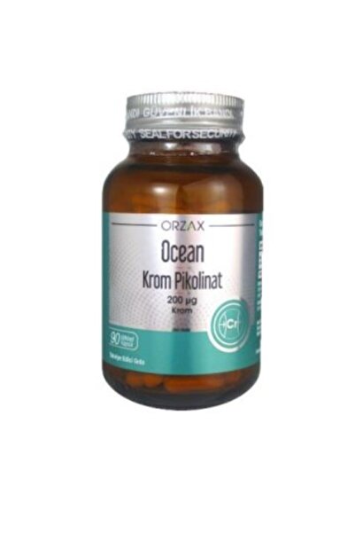 Orzax Ocean Chrome Picolinate 20 Mcg 90 Capsules
