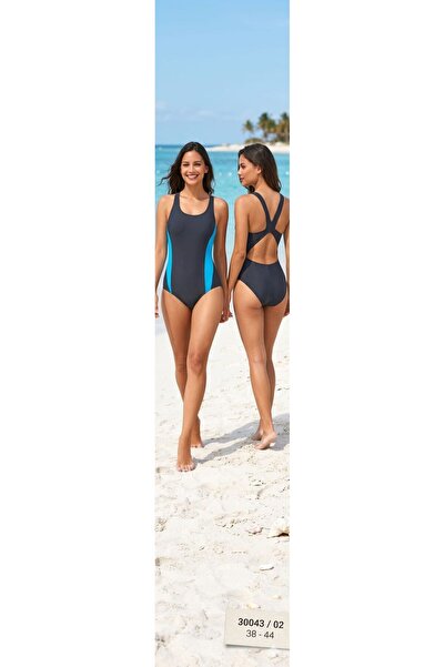 Sunsurf siyah maviyüzücü mayo