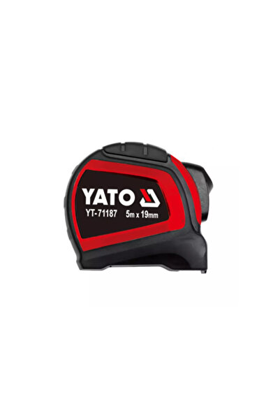 yato شريط قياس 10 متر × 25 مم / نايلون / YT-71189