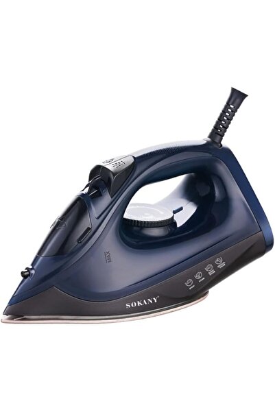 SOKANY SK-11041 Steam Iron - 1600W Ceramic Soleplate, 210ml Water Tank, Dry/S...