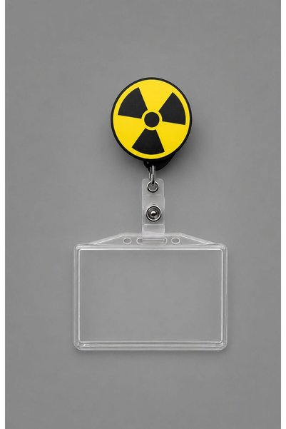 neptünstore Radiation Yoyo Name Badge Holder