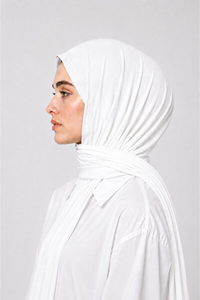 bonni Çift Dikişli Penye Şal 70x185 cm – Yumuşak Dokulu Kaymaz Günlük Şal