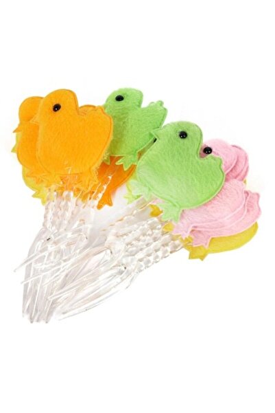 Goliat Set de 12 furculițe din plastic, multicolore