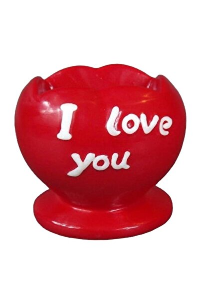 Goliat Ceramic heart-shaped organizer, Goliat, 8x9cm, for jewelry and accesso...