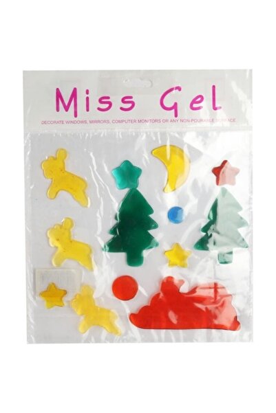 Goliat Christmas Decorative Sticker Set, Goliat, 20 cm, gel, multicolor