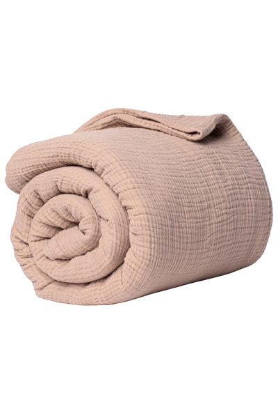 Püskül Tekstil Luxury Muslin Bedspread Double Extra Large - Soft, Thin Pique,...